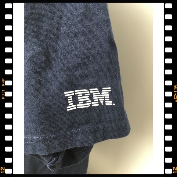T-Shirt~IBM~Big~Data~Blue~ - Picture 3 of 5